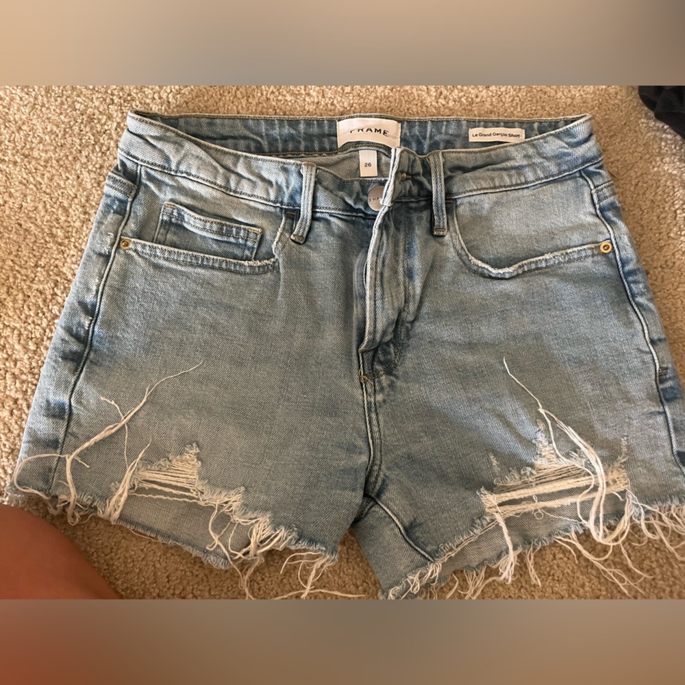 Frame Le Grand Garcon Shorts